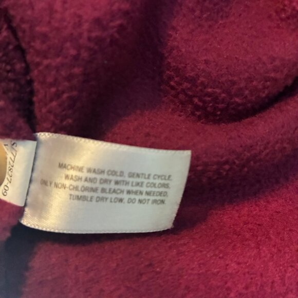 Old Navy Women's Fleece Vest Medium Purple Full Zip Pockets - Picture 6 of 6